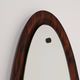 Scandinavian rosewood mirror, 1960s
