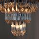 Venini chandelier, 4 levels, Murano glass, Italy, 1970