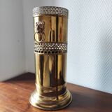 Vintage brass umbrella stand