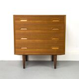 Chest of Drawers in Teak by Carlo Jensen for Hundevad & Co., 1960s