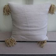 Linen and cotton cushion