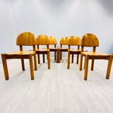 Ensemble de salle à manger de table extensible et 6 chaises