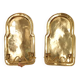 Pair of Swedish Mid Century Brass Wall Sconces