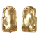 Pair of Swedish Mid Century Brass Wall Sconces