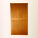 Pair of oak side tables