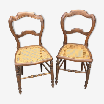 Set of 2 chairs time Louis Philippe