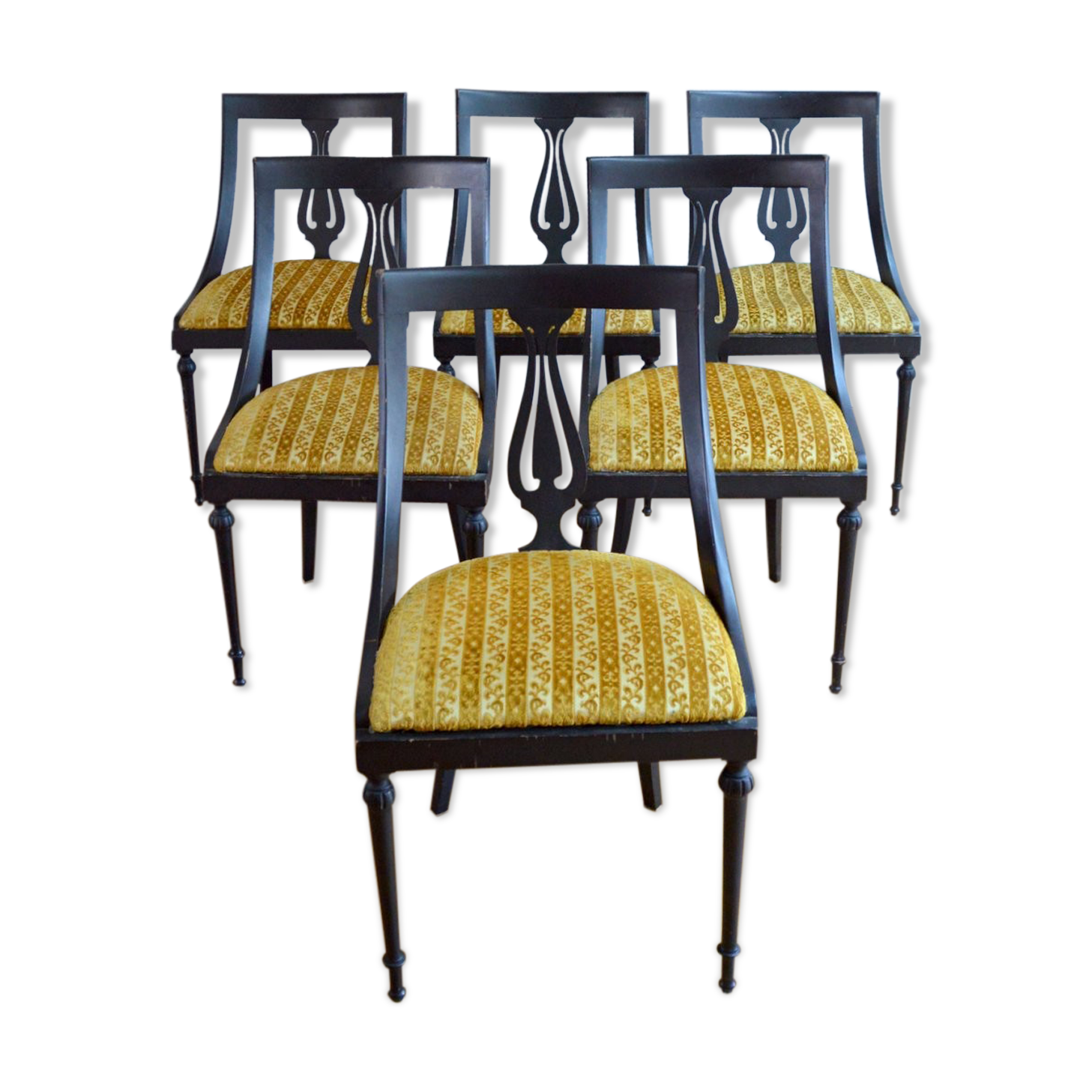 Suite de 6 chaises Art déco 1930