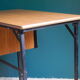 Bureau enfant formica marron