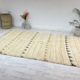 Handmade moroccan berber carpet 259 x 148 cm