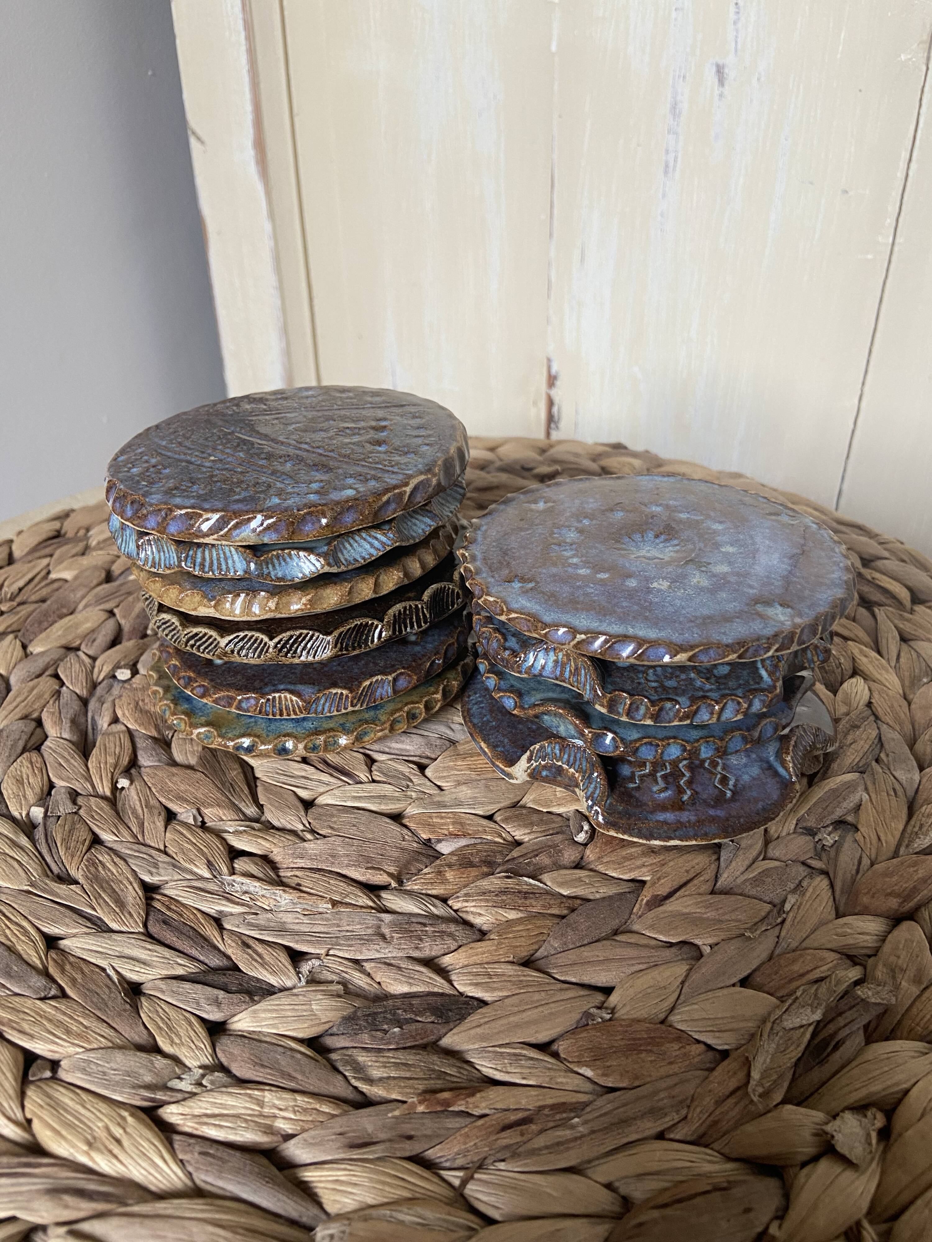 Set of 10 coasters