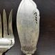 Silver Fish Serving Cutlery - Minerva Hallmarks - Art Nouveau