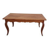 Table de ferme style Louis XV en merisier