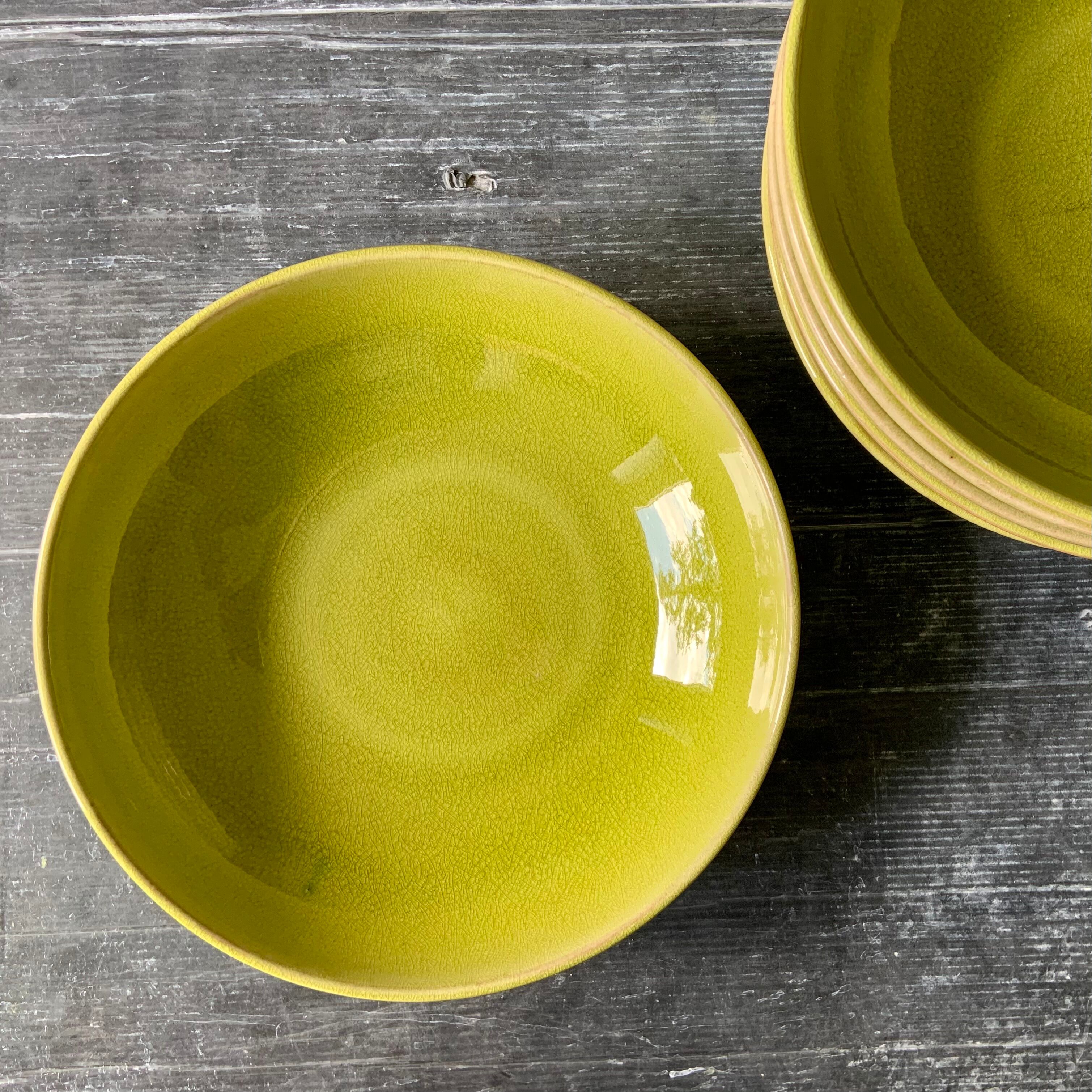 Plates pasta Jars Tourron Tilleul