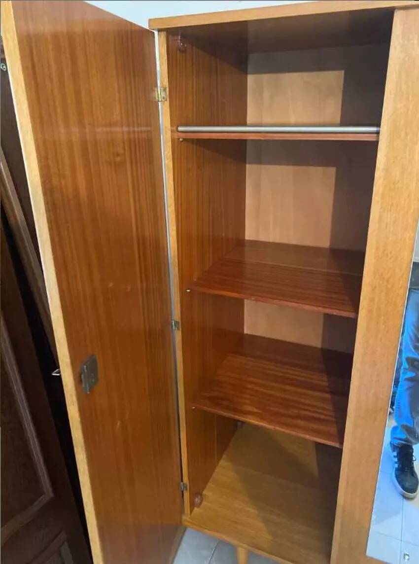 Vintage double door wardrobe from the 60s
