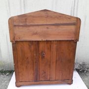 Stepped buffet in flamed mahogany veneer