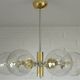 Vintage Redesign Pendant Light / Accent Hanging Lamp / Sputnik Chandelier