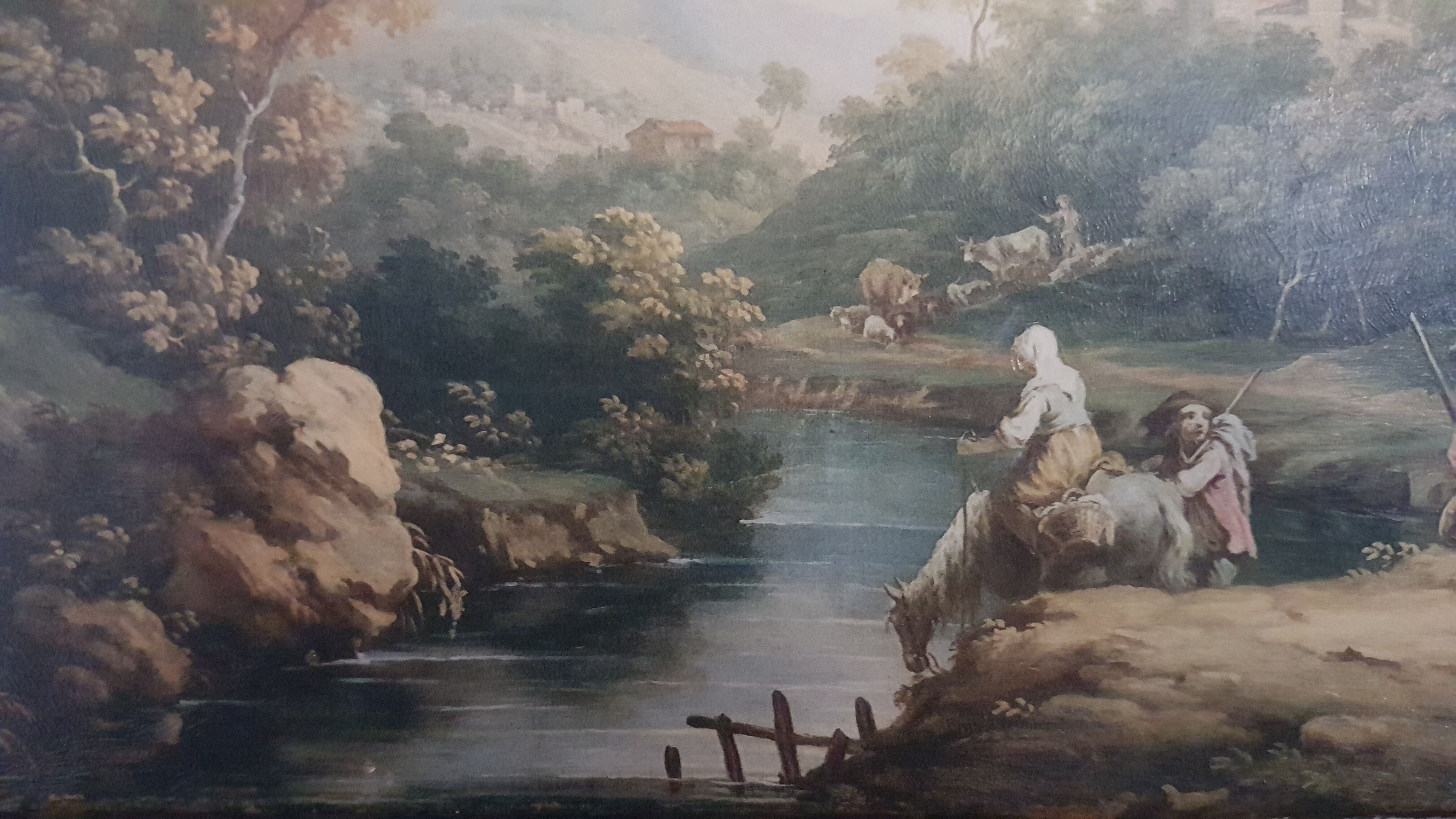 Cignaroli landscape canvas