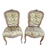 Pair of Louis XV style chairs