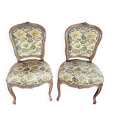 Pair of Louis XV style chairs
