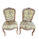 Pair of Louis XV style chairs