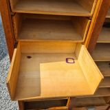 Wardrobe Wardrobe with oak curtains