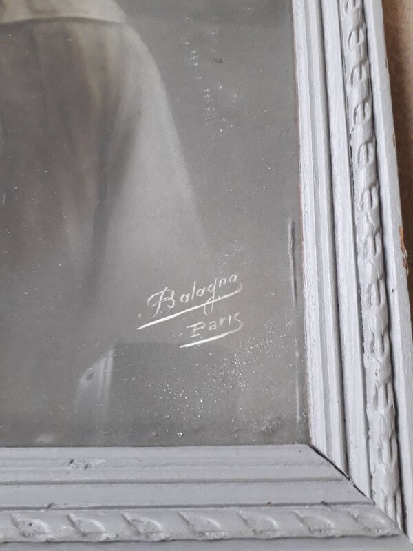 Photographie ancienne d'un portrait de femme