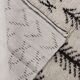 Handmade moroccan berber rug 203 x 94 cm