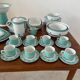 Vintage 72-piece tableware set Arzberg model Cult Focus postmodern bauhaus style