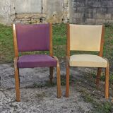 4 bow wood armchair