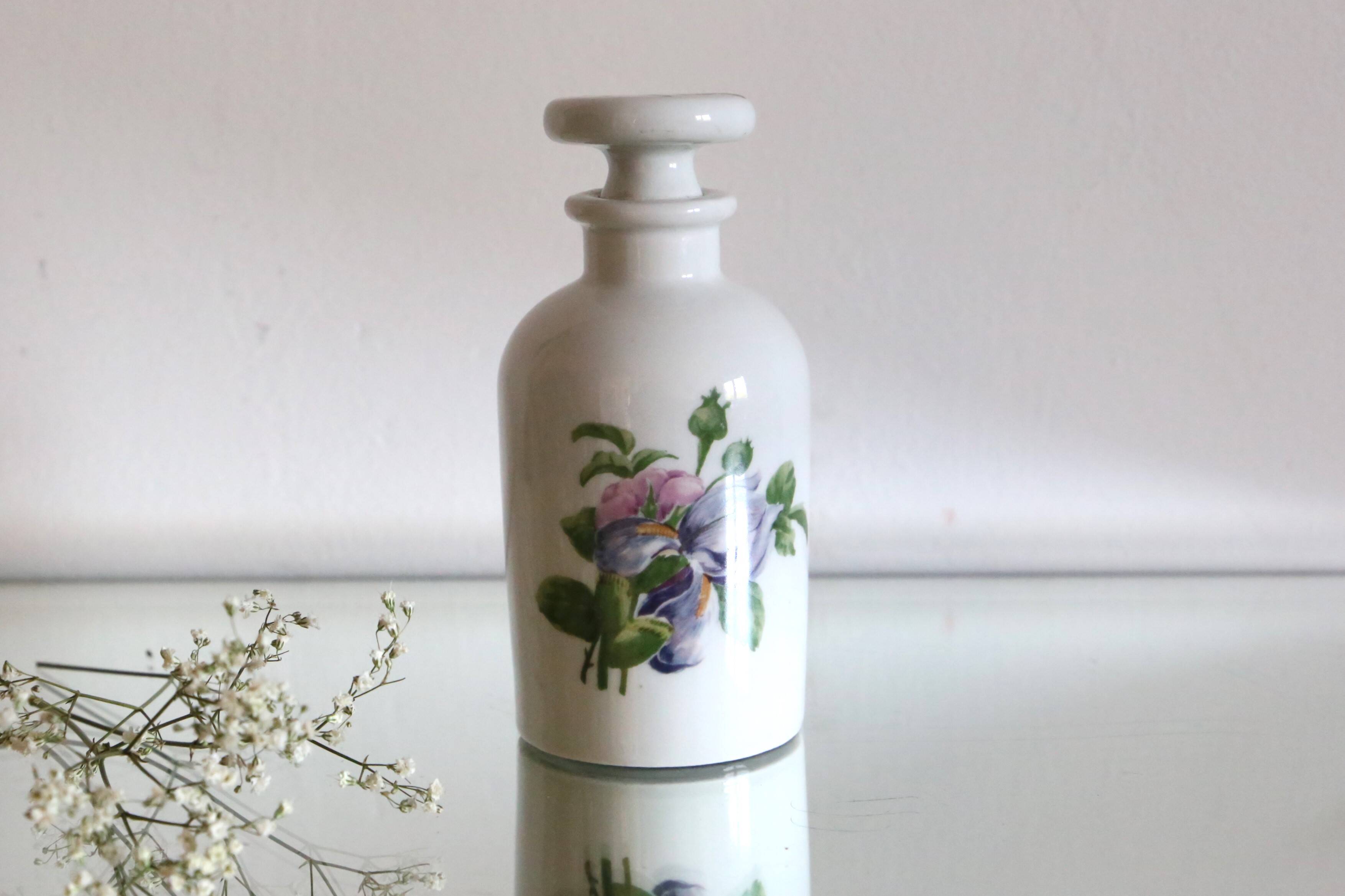 Ancien Flacon en porcelaine de Paris, vintage