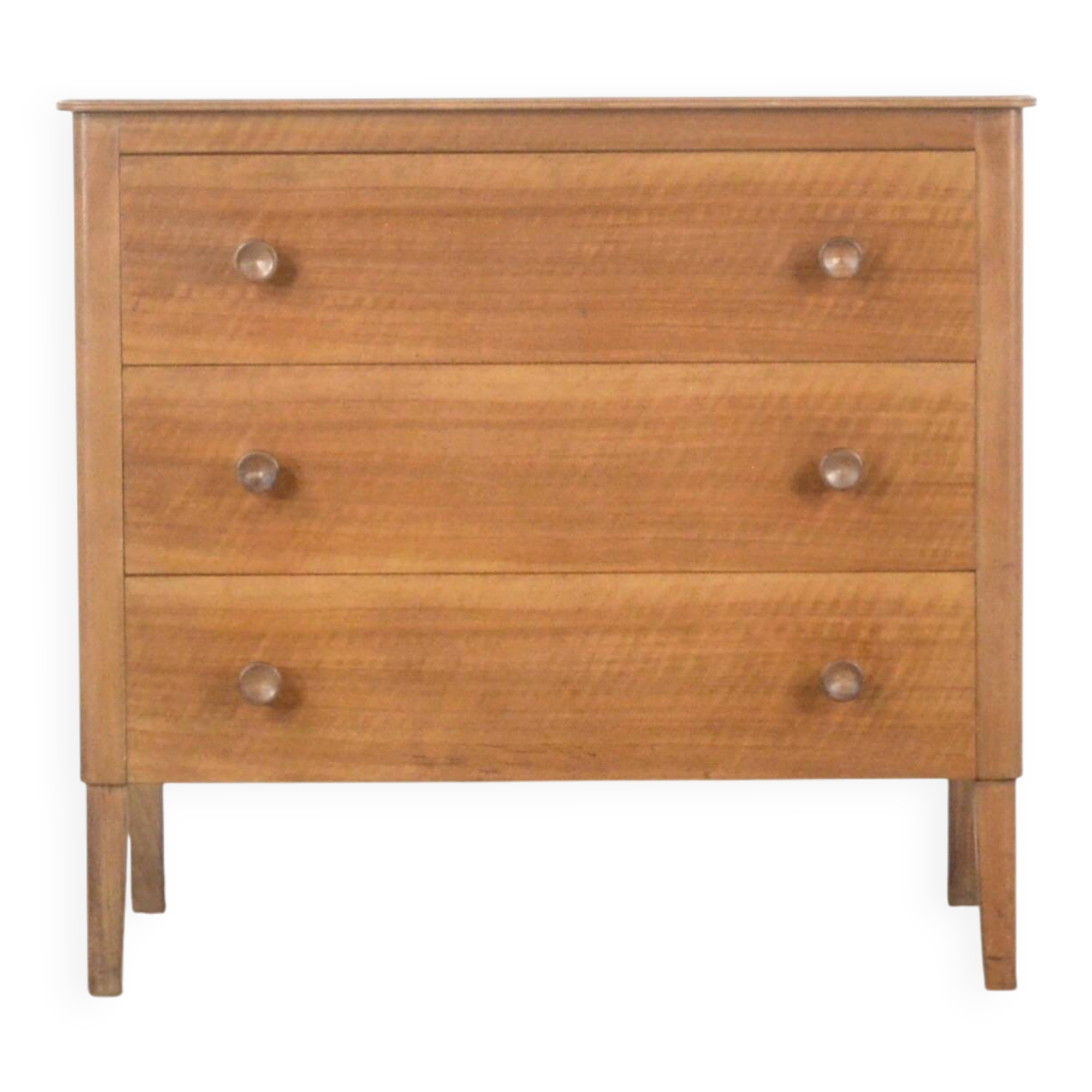 Midcentury Walnut Chest Of Drawers By Gordon Russell.