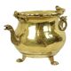 Large Copper Kettle Jardinière Flowerpot Griffin Brass