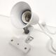 Spot lamp with clip Lita in metal 70s