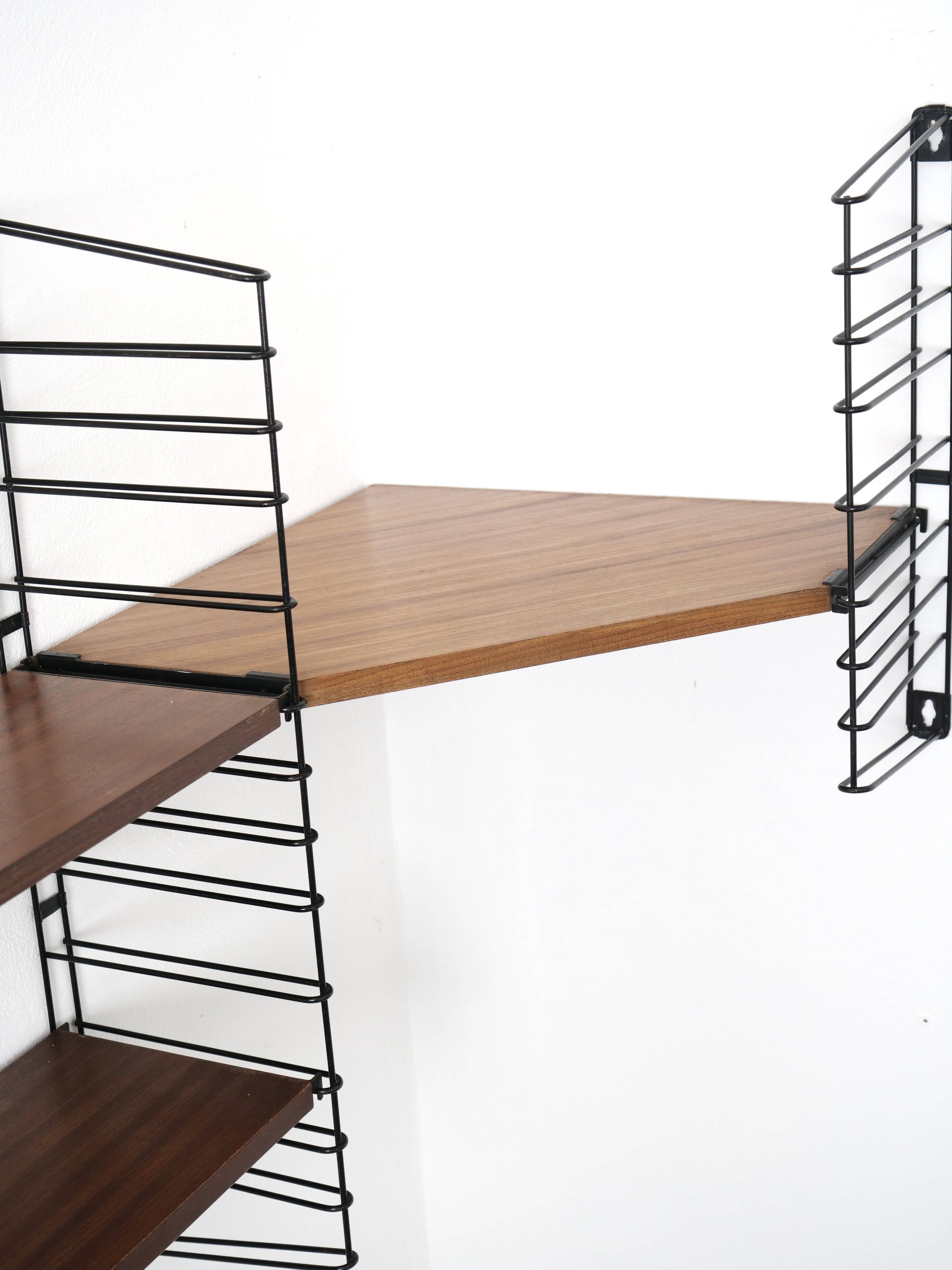 tomado teak wall shelf