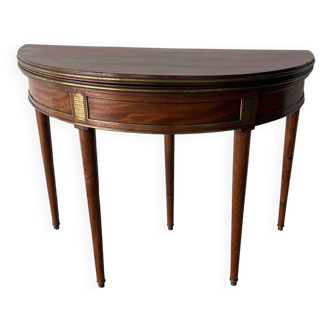 Console demie Lune - table à jeux