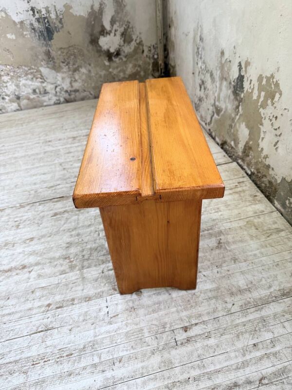 Tabouret, mobilier de montagne, 1970