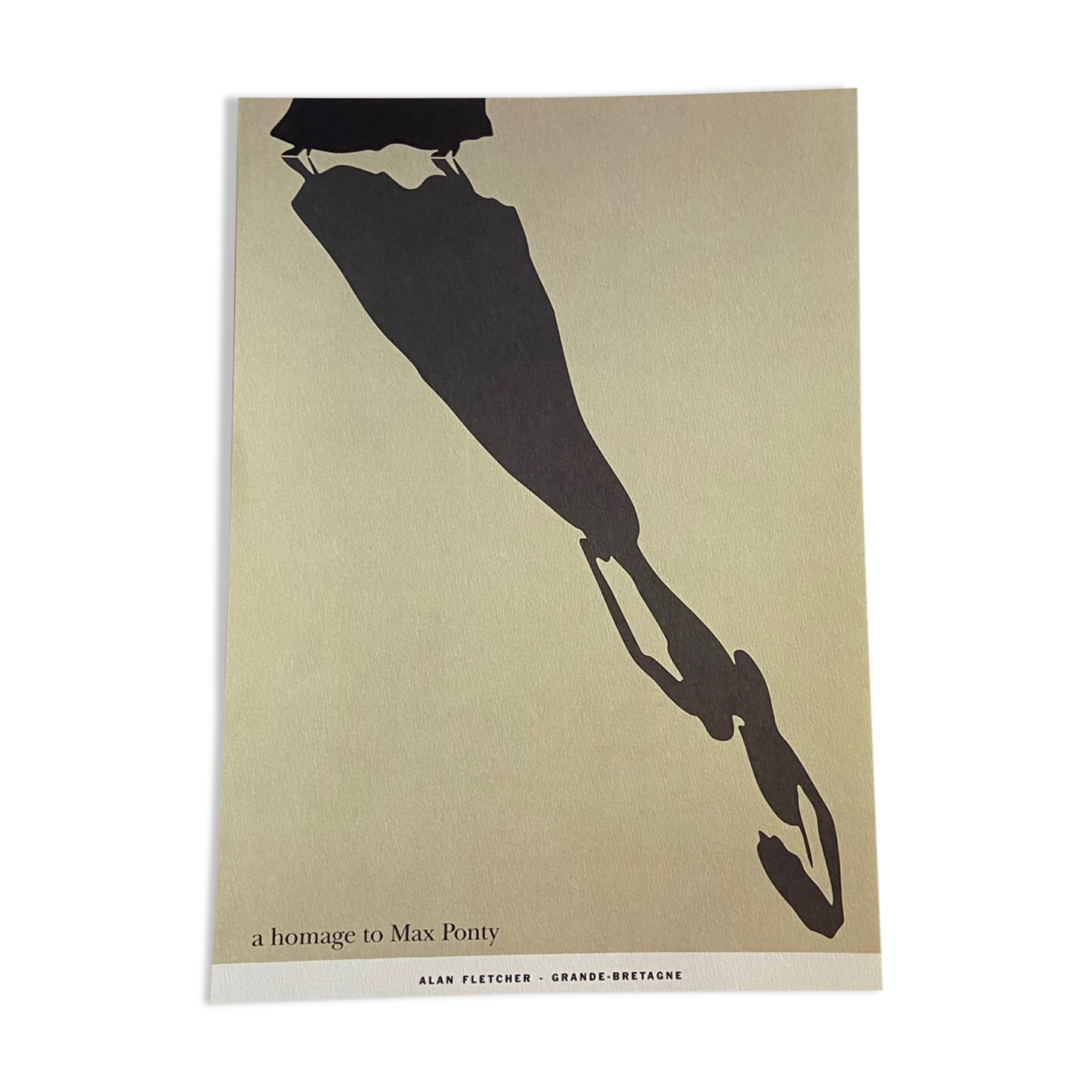 Poster Gitanes by Alan Fletcher