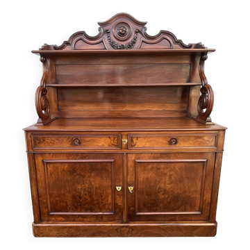 Saint-Hubert Buffet in Walnut Wood, Late 19th Century