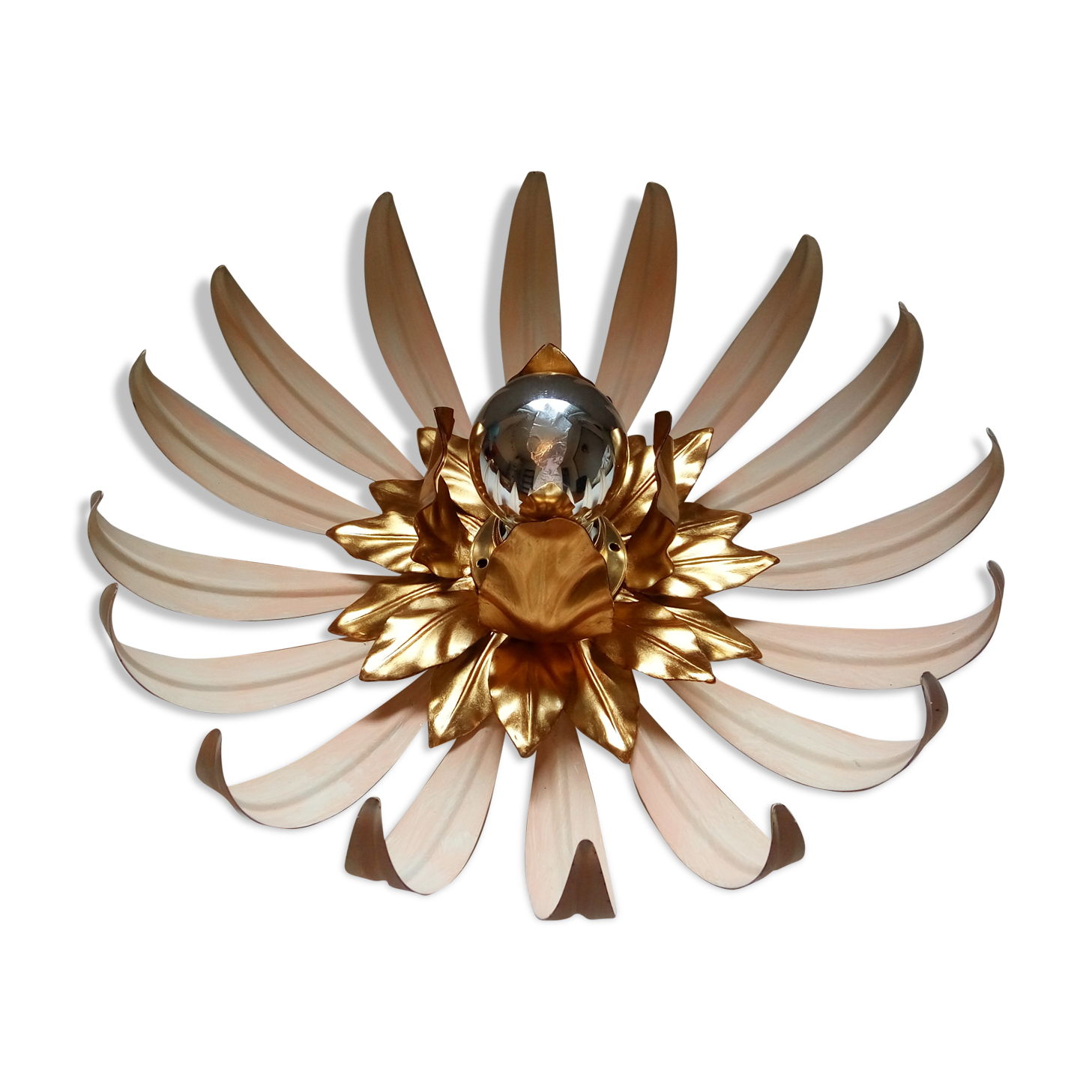Wall lamp flower vintage