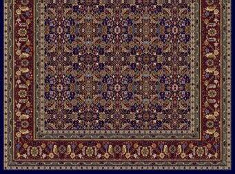 Patterned oriental home rug