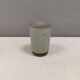 Danish Palshus small ceramic vase, Beige Gray Glaze, 1960s
