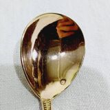 Hénin et Cie – 12 teaspoons with Russian-style silver-gilt handles