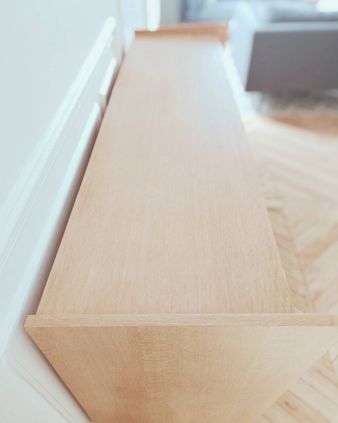 Renovated vintage sideboard/buffet, Scandinavian style, 1950s-60s.