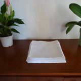 9 cotton napkins damask with flowers 48 x 48 cm