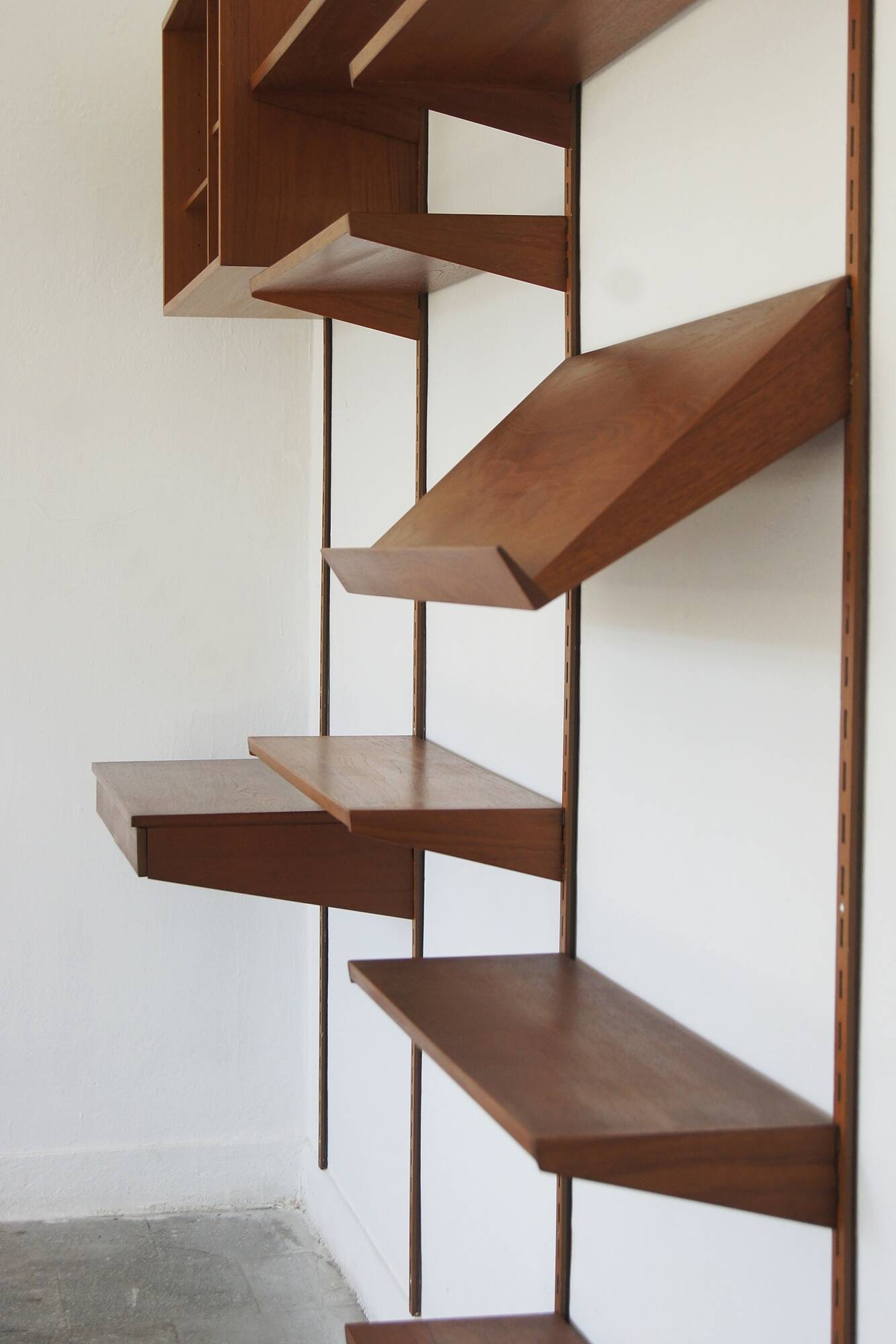 Mid-Century Shelves & Wall Units & Desk by Kai Kristiansen for FM Mobler, 1