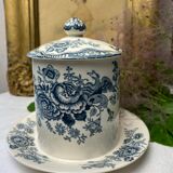 English earthenware jam stamped "Crown Ducal" old Bristol model