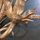 Ear of wheat wall light