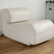 Cini Boeri chair Bobo model Arflex edition International Furniture Broadcast, Italy 1968