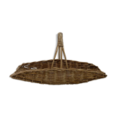 Panier osier rectangulaire 1 anse