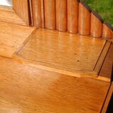 Art Deco dressing table with removable mirror